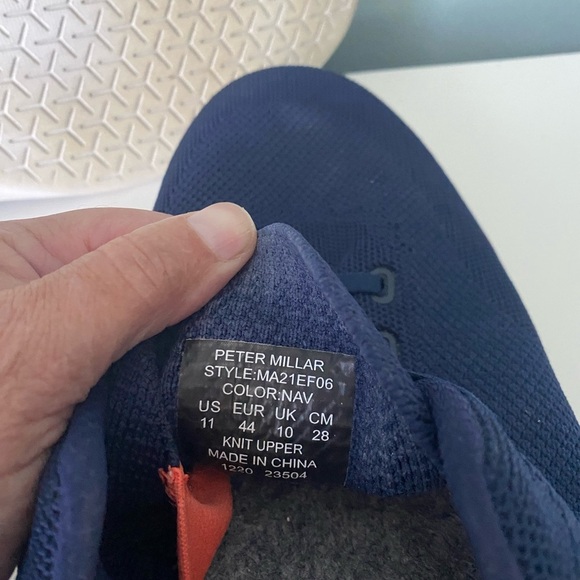 Peter Millar Hyperlight Glide Navy sneakers - Picture 6 of 12